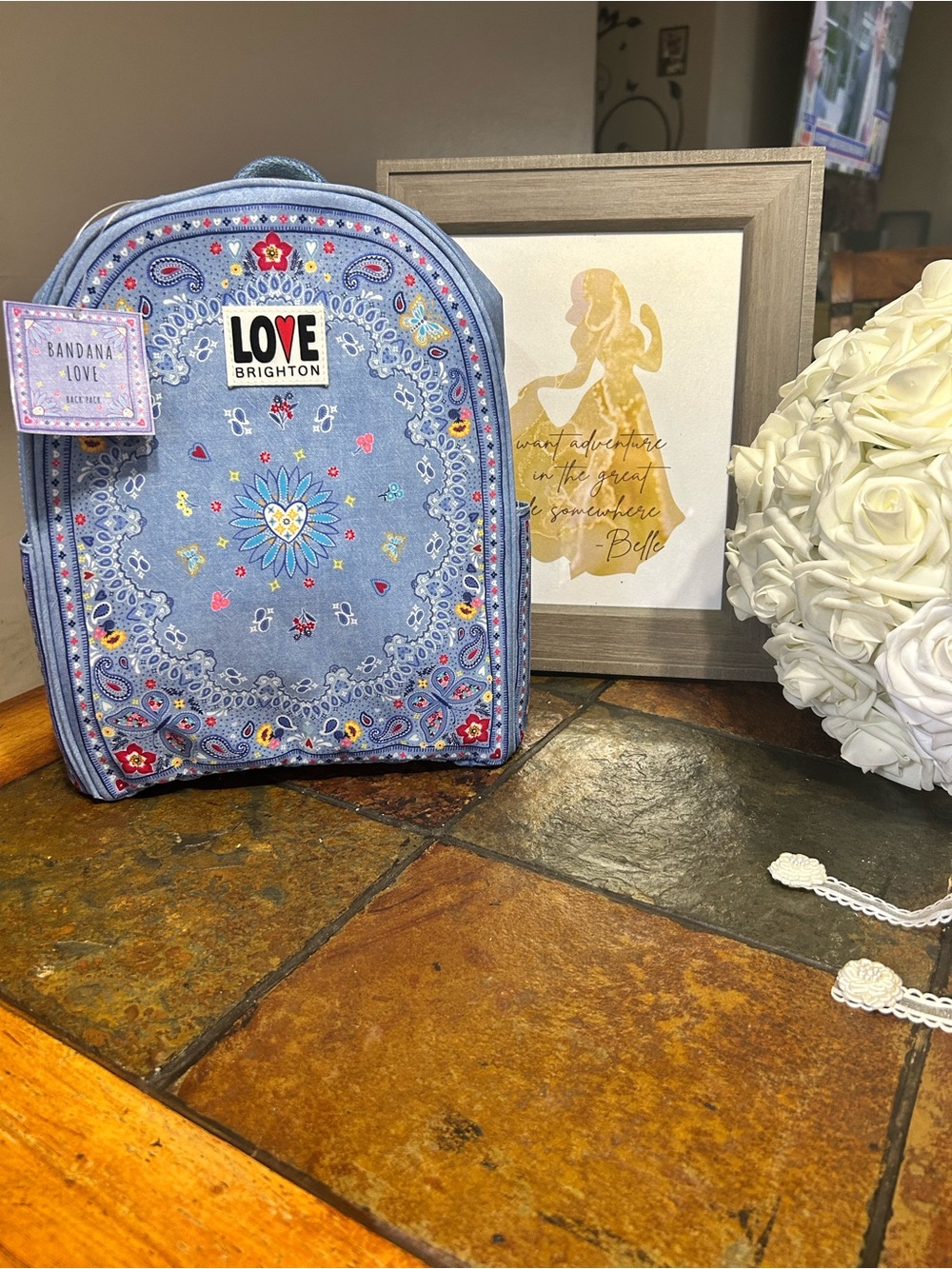 Brighton “Bandana Love” Small Backpack